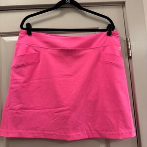 Lilly Pulitzer Luxletic Skort - NWOT - 16 - Bright Pink